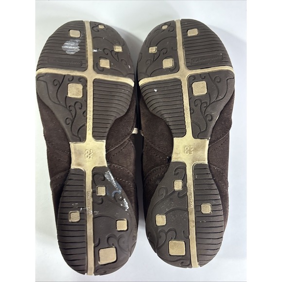 Champion Mary Jane Sneaker Flats Women's Size 8.5 Brown Leather Comfort Slip On - Picture 7 of 7